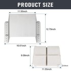 Mj-1-dp Jack Plate 4   Setback Small Engine Jack Plate For Outboard Up To 35hp