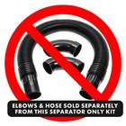 Official Dustopper Pro - Low-profile Dust Separator For Wet dry Vacs - Sep  Only