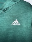 Adidas Sweatshirt Hoodie Pullover Youth Extra Large 18 20 Green White Logo