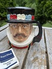 Vintage Royce Wood Character Jugs Yeoman Warder Beer Mug Stein