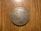 Great Britain Half Crown 1947 Coin  t250 
