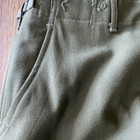 M-1951 Army Wool Field Trousers Green Olive Small Vtg Military Pants Usa New 