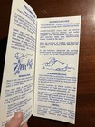 Yellowstone National Park 1976-1977 General Information Vtg Brochure Wyoming Wy