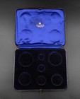 1887 Hard Case For 7 Coin Silver Proof Set - Crown To Threepence