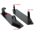2pcs Mounting Brackets Fits John Deere Global Euro Loaders Tractor Attachment