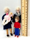 Vintage 1 12 Erna Meyer Dollhouse Miniature Family Of Dolls Germany