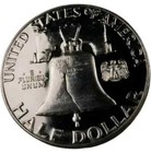 1956 Franklin Half Dollar   Gem Proof   90  Silver