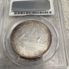 1962 Canada  1 Silver Dollar Pcgs Certified Pl65  Proof Like Uncirculated Coin
