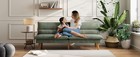 Futon Sofa Bed - Convertible Corduroy Futon Couch Bed With