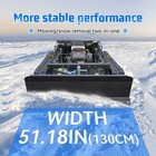 Gasoline Remote Control Lawn Mower 22 Hp Winter Snow Pusher  Detachable