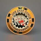 Welcome To Fabulous Las Vegas Nevada Poker Chip  One Avdp Ounce  999 Fine Copper