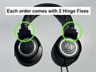 Audio Technica Ath-m50   Ath-m50x   M50x   M50 Hinge Repair Fix Kit  2y Warranty