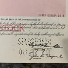 Anheuser Busch Specimen Stock Certificate- St  Louis History-very Rare vf