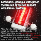 Led Bike Wheel Lights - A12 Waterproof Cool Bicycle Tire Light  Safety