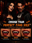Vampire Teeth Fangs For Adults  Halloween Realistic Fake Fangs For Cosplay  Vamp