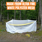 Ultra Large Mosquito Net With Carry Bag  Large 2 Openings Netting Curtains   Cam