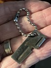 Vntg U s  Military Koolaire P-38 Dog Tag Can Opener On Bead Chain Used W  Patina