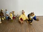 Disney Beauty And The Beast Collectible Toy Figures Vintage   Current Lot Of 12
