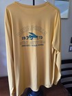 Patagonia Men s 2xl Surf Activism Rash Guard Yellow Euc