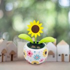 Solar Dancing Flowers Powered Sunflower  Cute Powered    