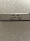 New Dumont 3 8  Square Broach 9     Oal 25 64  Pilot Hss Cutter As Pictured