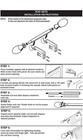 Round Urn Adjustable Double Drapery Curtain Rod Set 28 -48   48 -84   84 -120  