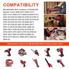 18v Battery For Milwaukee For M18 12 0ah Extended Lithium 48-11-1880 Or Charger