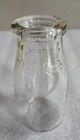 Vintage Borden s    Pint Round Embossed Milk Bottle 