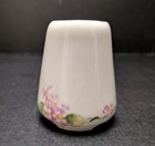 Antique Olimpic Germany Hand Painted Floral Motif Porcelain Toothpick Holder