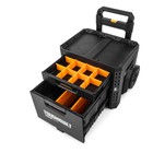 Toughbuilt Stacktech 2-drawer Rolling Locking Box  Tool Storage   Gear Organizer