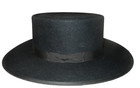 Amish Men Handmade Wool Felt Fur Hat 7-3 8 Authentic Amish Man s  Pa  Hat