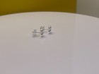 8mm Sterling Silver Earrings Tous  Bear Shape