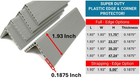 Plastic Edge   Corner Protector  pack Of 50   Alternative To Cardboard Guards