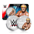 Hulk Hogan Wwe Legends First Edition  999 Silverplated Medallion Wrestlemania