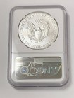 2017-w American Silver Eagle Coin Ngc Ms-70 W Burnished Silver Eagle