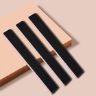 Nail File Set  30 Pack Black Nail Files With 100 180 Grit  Double Sided Manicure
