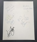 Kt Oslin Country Singer Hand Signed Photo 5 Signatures On Back Owen Hale Crowder
