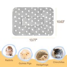 5pcs Guinea Pig Bed Soft Rabbit Bedding Cage Liner Warm Bunny Mats Pee Pads F   