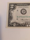 Two Dollar Bill Nice Repeater Serial Number From 1976 In Excellent Condition