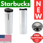 New Starbucks Snowflake Travel Tumbler 16oz White Holiday Winter Mug 2015 Coffee