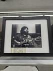 Grateful Dead Final Concert Ticket Stub In Frame With Picture Of Jerry Garcia