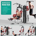 Multifunctional Home Gym Equipment Workout Station With Pulley System