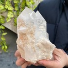 3lb Natural Clear White Quartz Crystal Point Specimen Mineral  Healing