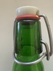 Lot Of 2 Vintage Grolsch Beer Bottles Swing Top Glass Amber Brown green Embossed