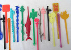 Huge Lot Of 200 Plus Rare Vintage Swizzle Sticks Drink Stirs Cocktail Stirrers