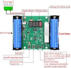 Xh-m240 18650 Lithium Battery Capacity Tester Meter Mah mwh Digital Discharge