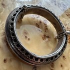 Large Antique Indian Tribal Ethnic Silver Alloy Bangle