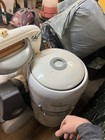General Electric Vintage Electric Wringer Washing Machine White 1940s