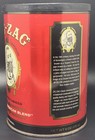 Vintage Zig Zag Classic American Blend Tobacco Tin With Lid 6 Oz