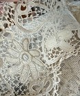 Antique Lovely Hand Done Irish Crochet Collar